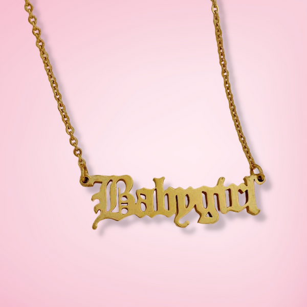Baby Babygirl Necklace - Gold | Fashion Nova, Jewelry | Fashion Nova